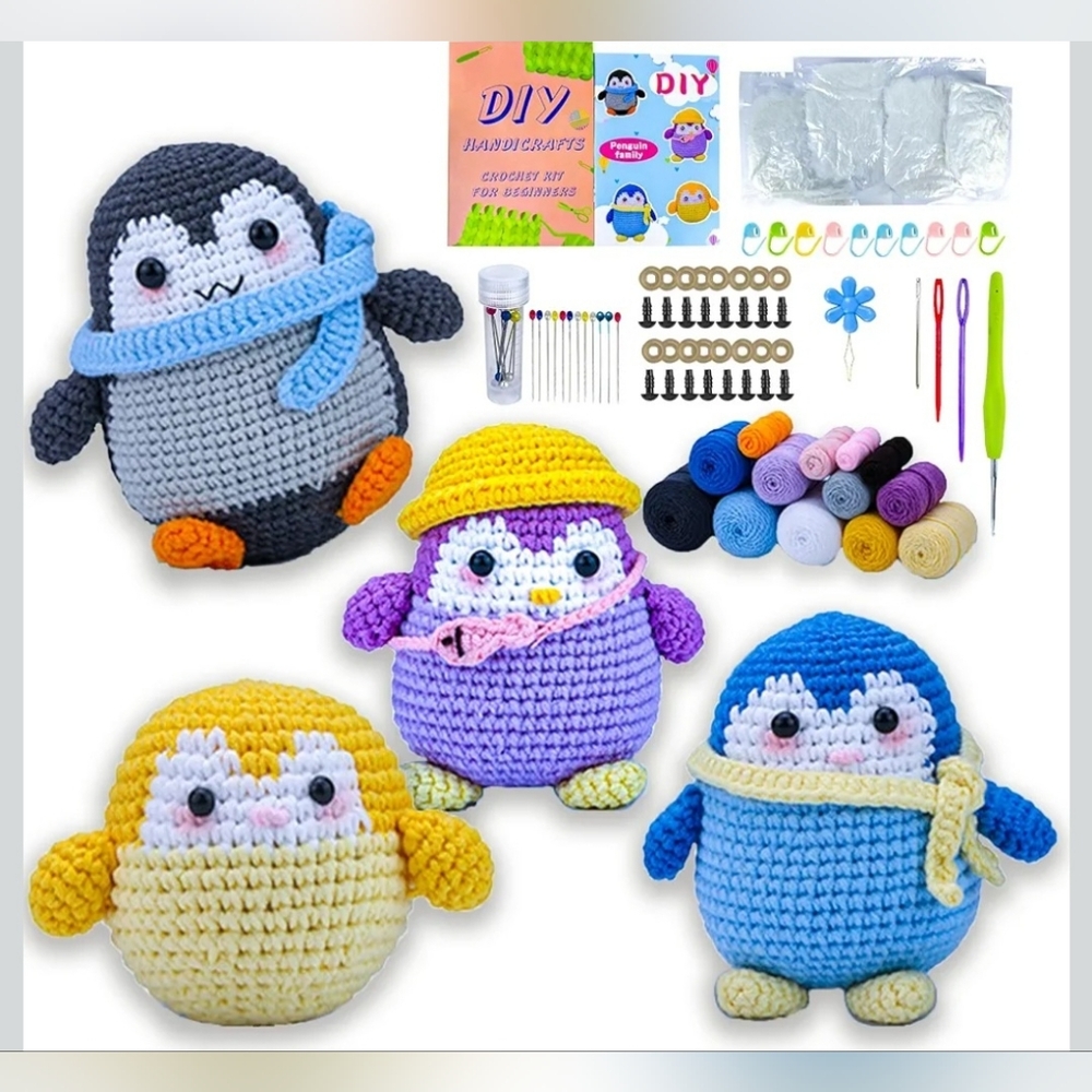 Yowamho Crochet Kit for Beginners 2count
